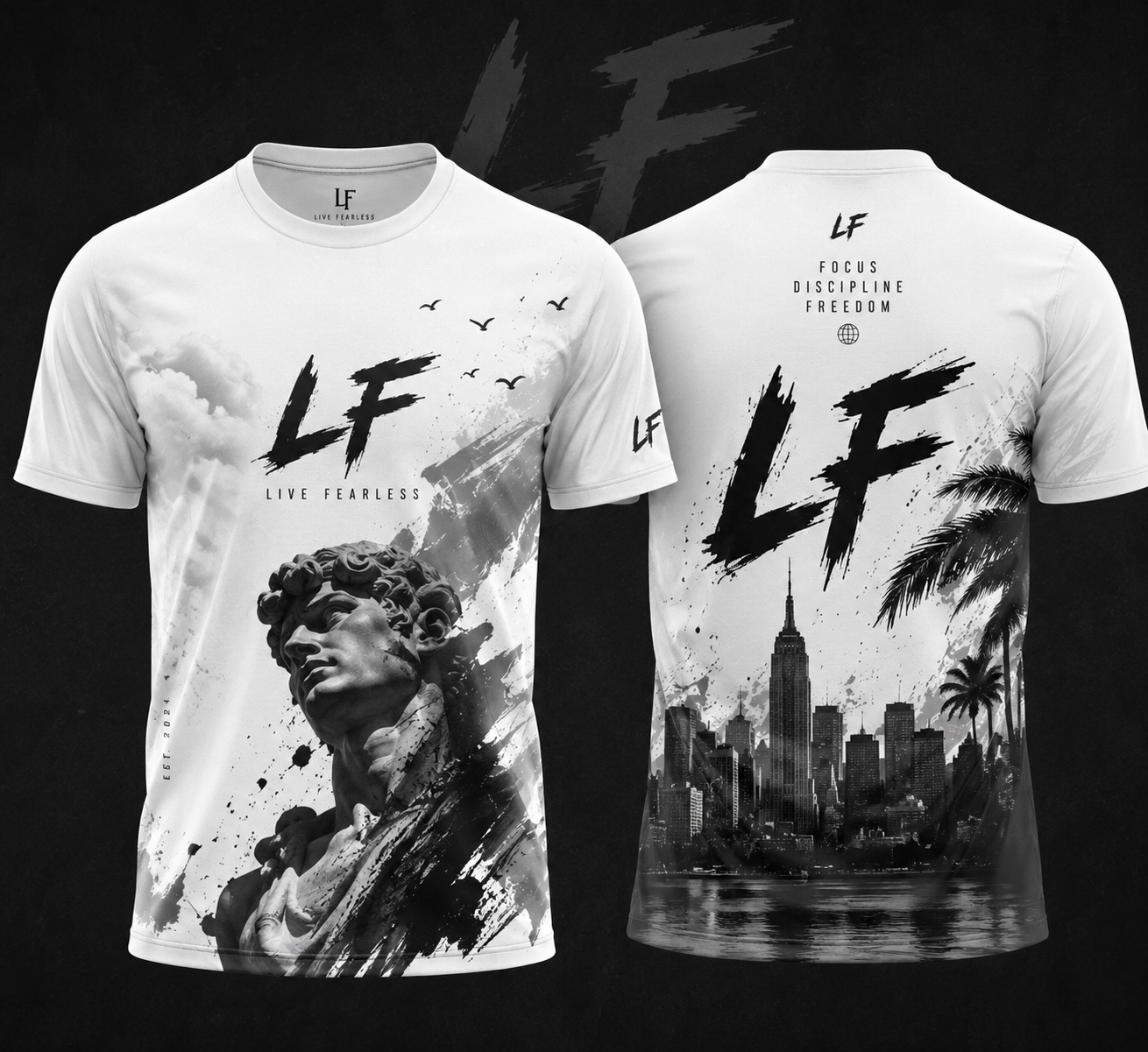 LF Marble Tee™ | White Edition