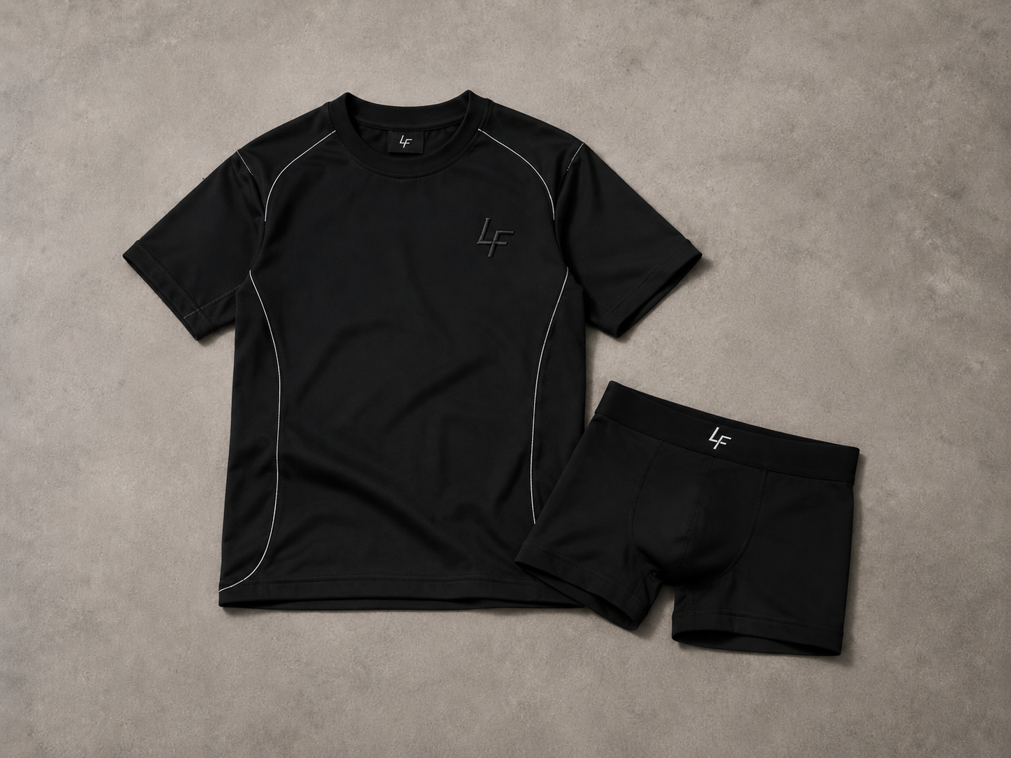 Set nero LF maglia+box