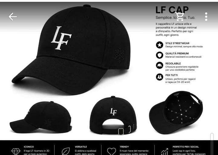 LF Ice Black Cap