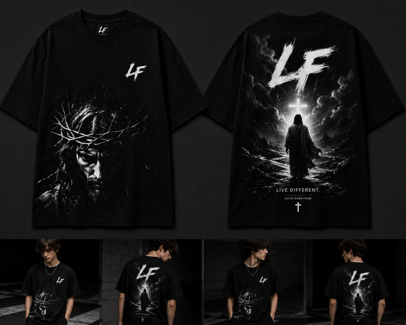 LF Faith Edition – Black Tee